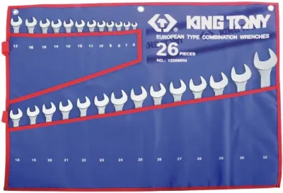 Набор ключей комбинированных King Tony 6-32 мм 26 шт. (1226MRN)