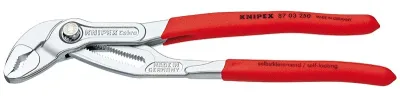 Клещи разводные сантехнические Cobra 2" Knipex (0-50мм) L=250мм (87 03 250)