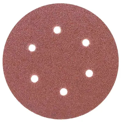 Шлифовальный круг на липучке Ø 150мм P60 (10 шт) Sigma 9122241