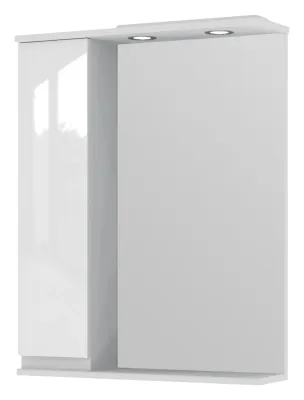Зеркало Juventa Monika MMC2-65 Белое (левое)