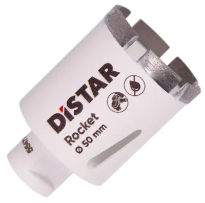 Сверло алмазное 50мм 50x45-6xM14 Rocket Distar 11120049028