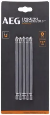 Бита PH2 1/4" L127мм 5шт AEG ASDPH21275 (4932479509)