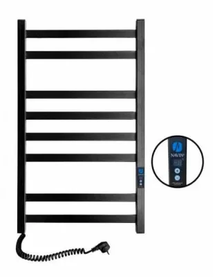 Рушникосушка електрична Navin Авангард 480 х 800 Digital чорний муар