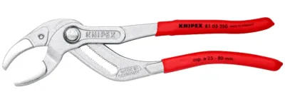 Щипцы трубные для сифонов и соединителей Knipex (25-80мм) L=250мм (81 03 250)