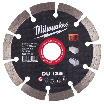 Диск алмазный Milwaukee DU 125 (4932399522)