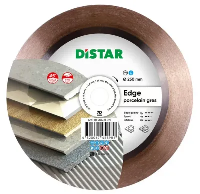 Круг алмазный отрезной 1A1R 250 Edge Distar 11120421019