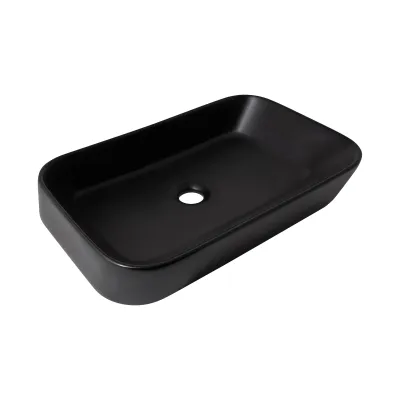 Раковина-чаша Qtap Scorpio 550х390х120 Черный