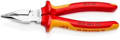 Пассатижи комбинированные с удлиненным носиком Knipex L=185 мм (08 26 185)