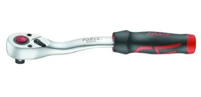 Трещотка с резиновой ручкой 1/4" 36 зубцов 148 мм Force 802227