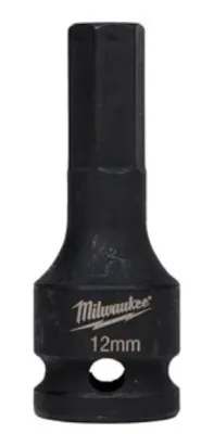 Бита торцевая ударная Milwaukee 1/2" L67мм HEX H12 (4932478067)