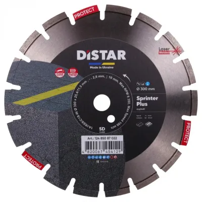 Круг алмазный отрезной 1A1RSS 300 Sprinter Plus Distar 12485087022