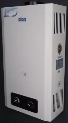 Газова колонка DION JSD 12 LCD біла (преміум)