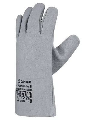 Краги спилкові без підкладки Center HLW601 розмір 10