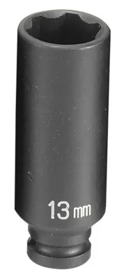 Головка ударна шестигранна глибока 13 мм 1/4" Forsage (F-4255013)