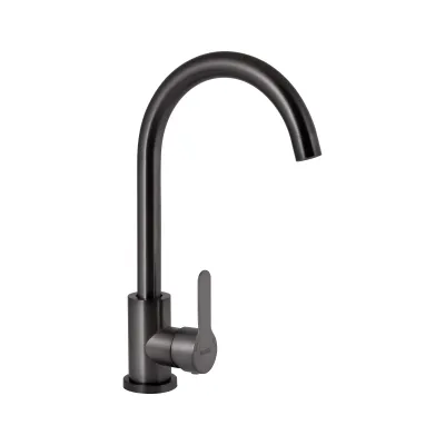 Смеситель для кухни Brinex 015F Графит