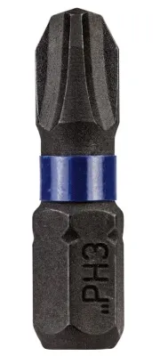 Бита Irwin Impact Pro 1/4" L25мм PH3 2шт (IW6061303)