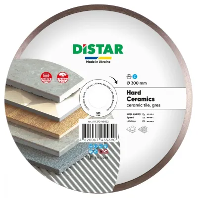 Круг алмазный отрезной 1A1R 300 Hard ceramics Distar 11127048022