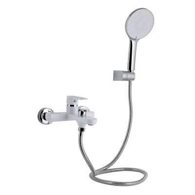 Змішувач для ванни Qtap Jay 259 Хром / Білий