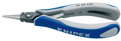 Точные прецизионные круглогубцы для электроники Knipex L=135 мм (34 32 130)