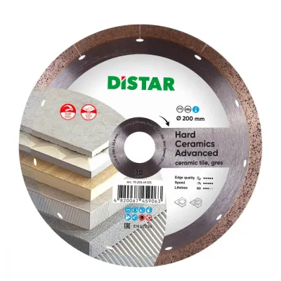 Круг алмазный отрезной 1A1R 200 Hard Ceramics Advanced Distar 11120349015