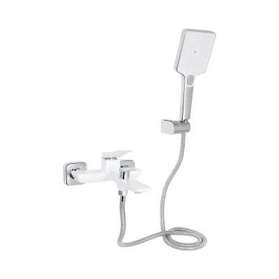 Змішувач для ванни Qtap Presto 259 Хром / Білий