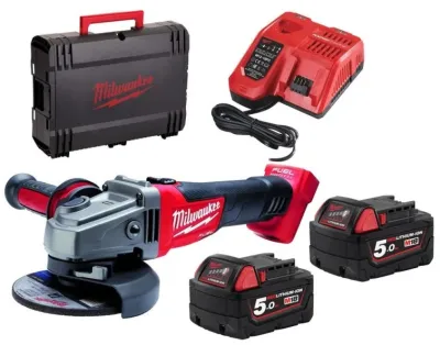 Угловая шлифовальная машина аккумуляторная Milwaukee M18 FSAG125XB-502X (4933478430)