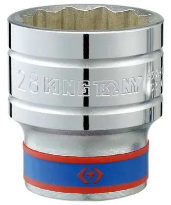 Головка King Tony 1/2" 10мм 12-ти гранная (433010MR)