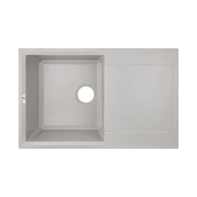 Кухонная мойка Lidz (GRA-09) 790x495/230 Серый