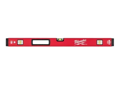 Уровень алюминиевый усиленный с магнитами 3 капсулы Redstick Backbone 80 см Milwaukee (4932459065)