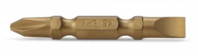 Бита 1/4" L50мм PH2хSL6 (кратно 10 шт.) Maxidrill Титан (500-041)