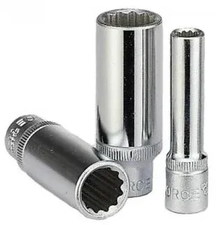 Головка 1/4" 10 мм 12-ти гранная длинная Force (5295010)