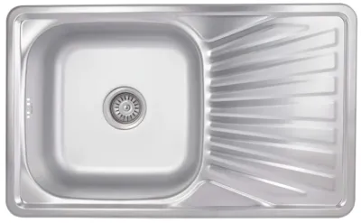 Кухонна мийка Brinex 7848 (Satin) 0,8 мм