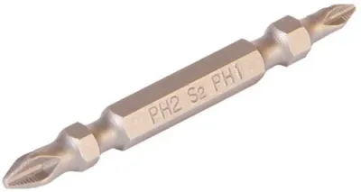 Бита 1/4" L65мм PH2хPZ2 (кратно 10 шт.) Maxidrill Титан (500-042)