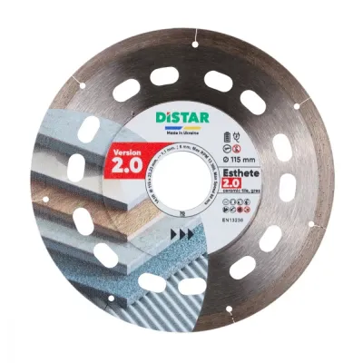 Круг алмазный отрезной 1A1R 115 Esthete 2.0 Distar 10216025019