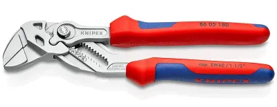 Переставные клещи 1 1/2" (0-40мм) L=180мм Knipex (86 05 180)
