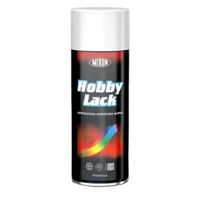 Аэрозольный акриловый грунт Белый 400мл Hobby Lack Mixon HL30