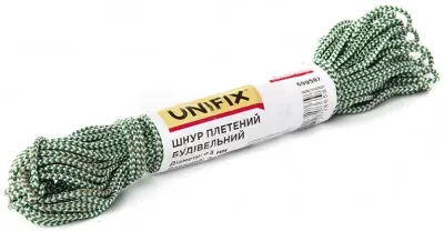 Шнур плетеный строительный цветной 20м 1.5мм Unifix (699582)
