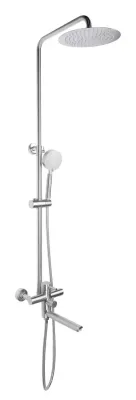Душова система для ванни Lidz Aria 1033 зі змішувачем (k35) Nickel