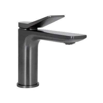 Смеситель для раковины Qtap Presto 270 Бронзовая сталь (Графит)