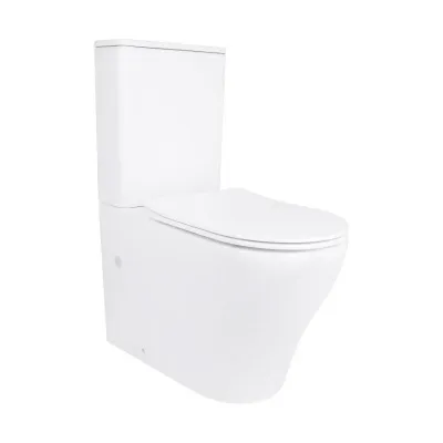 Унітаз-компакт Qtap Virgo Ultra Quiet QT18226092AW (Soft-close)