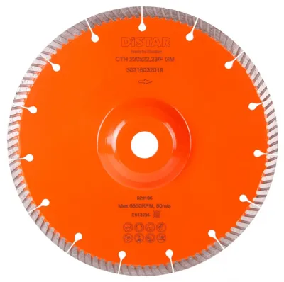 Круг алмазный отрезной 1A1R Turbo 230 Laser CTH GM Distar 30216032019