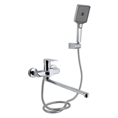 Смеситель для ванны Qtap Aries 2601 Хром