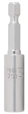 Держатель бит King Tony 1/4" > 1/4" L75мм (751-75)