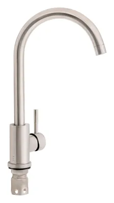 Змішувач для кухні Lidz Aria 015F (k35) LDARI015FNKS21689 Nickel