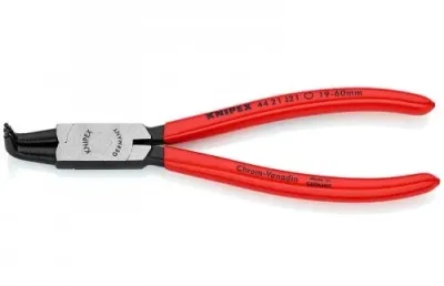 Щипцы для внутренних стопорных колец в отверстиях под углом 90° Knipex L=170 мм (44 21 J21)