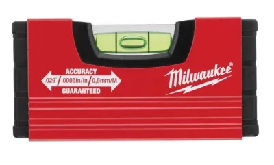 Уровень алюминиевый 1 капсула MiniBox 10 см Milwaukee (4932459100)