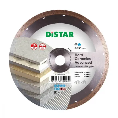 Круг алмазный отрезной 1A1R 250 Hard Сeramics Advanced Distar 11120349019