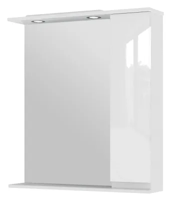 Зеркало Juventa Monika MMC3-75 Белое (правое)