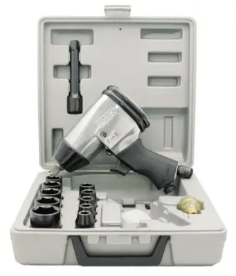 Пневмогайковерт Sumake 1/2" 311 Нм 7000 об/мин. и набором головок 10 шт. (ST-5540K)