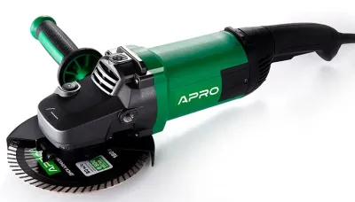 Кутова шліфувальна машина (болгарка) Apro 180/2300 ПРМ (899011)